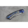 NEBULA авторський складаний ніж ручної роботи Androshchuk Knives, сталь ZDP-189, 67 HRC, купити ніж Україна
